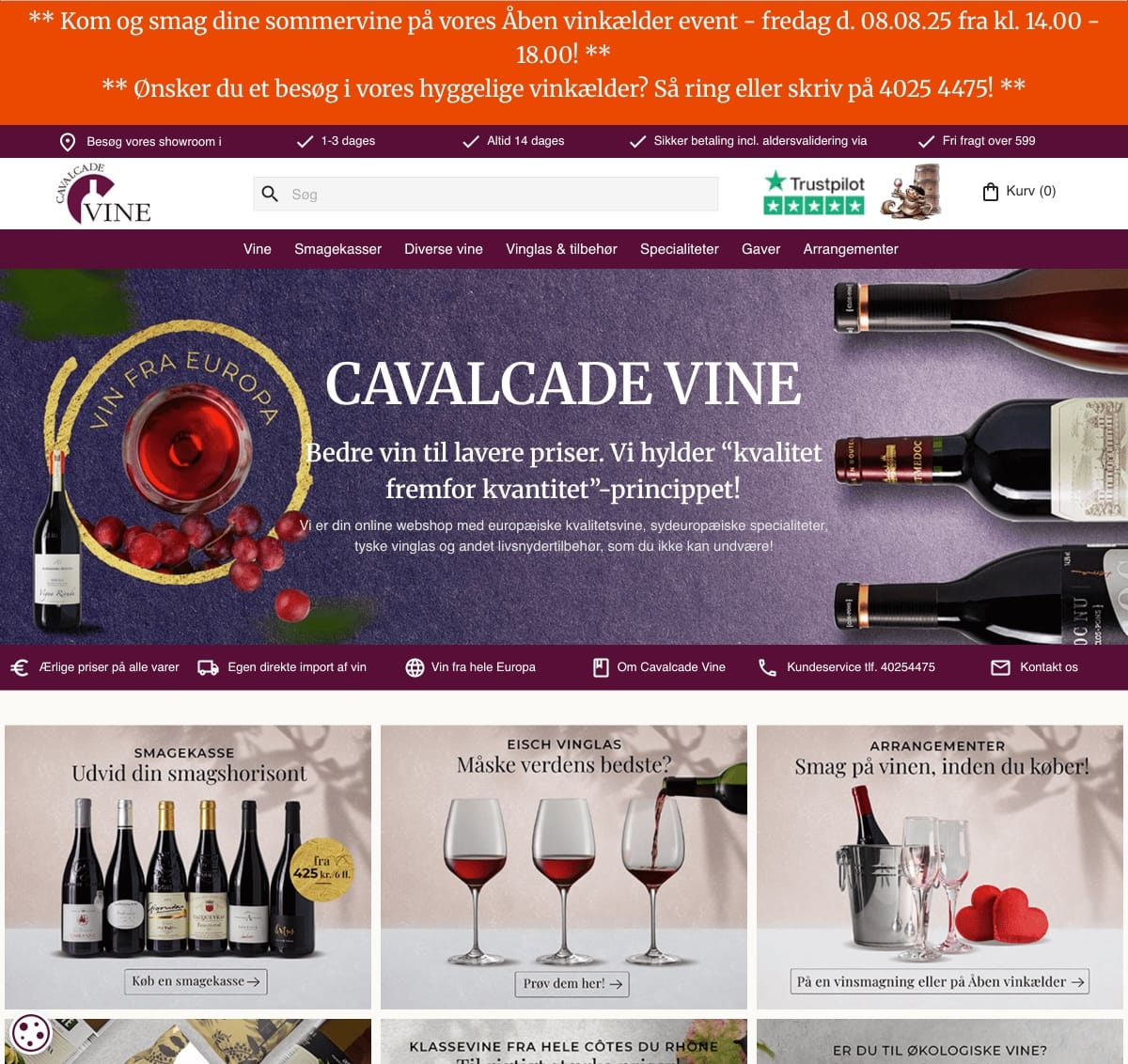 Cavalcade Vine reference